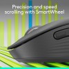 Logitech Signature M650 Wireless Mouse 2-Year Battery Silent Clicks Graphite