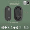 Logitech Wireless Keyboard and Mouse Pebble 2 920-012187 Customisable Bluetooth Graphite