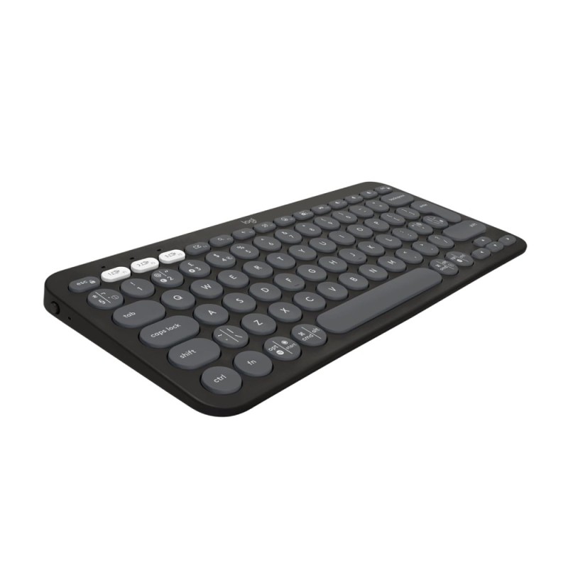 Logitech Wireless Keyboard Pebble Keys 2 K380s Slim Bluetooth Graphite