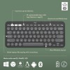 Logitech Wireless Keyboard Pebble Keys 2 K380s Slim Bluetooth Graphite