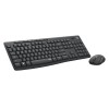 Logitech Wireless Mouse & Keyboard MK295 SilentTouch Technology Graphite