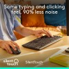 Logitech Wireless Mouse & Keyboard MK295 SilentTouch Technology Graphite