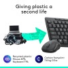 Logitech Wireless Mouse & Keyboard MK295 SilentTouch Technology Graphite