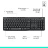 Logitech Wireless Mouse & Keyboard MK295 SilentTouch Technology Graphite
