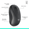 Logitech Wireless Mouse & Keyboard MK295 SilentTouch Technology Graphite