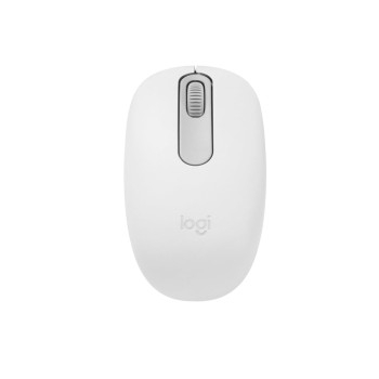 Logitech Wireless Mouse M196 Bluetooth Compact Design White