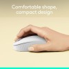 Logitech Wireless Mouse M196 Bluetooth Compact Design White