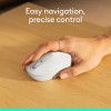 Logitech Wireless Mouse M196 Bluetooth Compact Design White