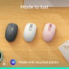 Logitech Wireless Mouse M196 Bluetooth Portable Optical Rose