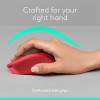 Logitech Wireless Mouse M331 Silent Plus 1000 DPI Red