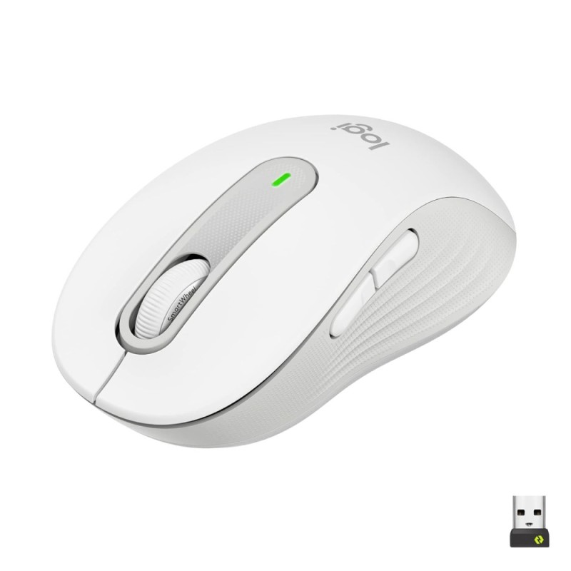 Logitech Wireless Mouse M650 Advanced Optical Tracking Off-White