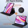 M Cart Cover for Redmi Pad Pro 5G 12.1 Inch Black Flip Case