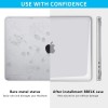 Meyaar Case for MacBook Air 13.6-inch M2 M3 M4 M5 Hard Shell Crystal Clear