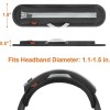 Meyaar Replacement Headphone Headband Cover Leather_Ap-4.S. Wide Compatibility Black