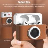 Meyaar Silicone Case Pro3-Camera-Brown Shockproof Design