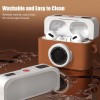 Meyaar Silicone Case Pro3-Camera-Brown Shockproof Design