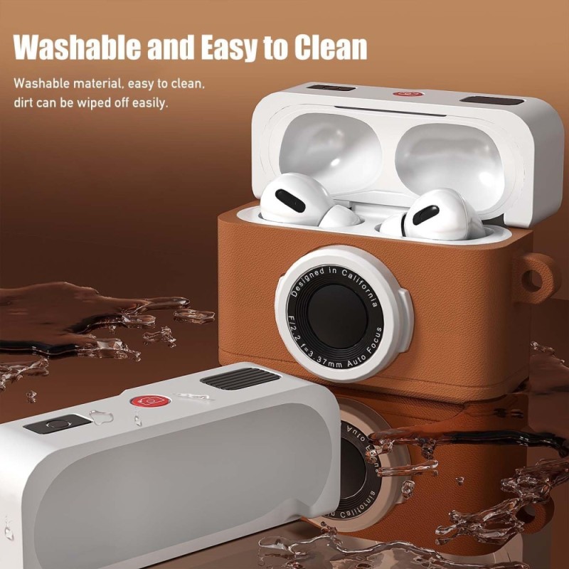 Meyaar Silicone Case Pro3-Camera-Brown Shockproof Design
