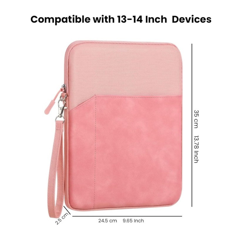 MOCA Carrying Case 13" 008 Pink for 12.9-13 Inch Tablets