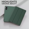 PLUGTECH Soft Flexible Trifold Flip Case for Samsung Galaxy Tab S10 Lite 10.9"/Tab S9 FE 10.9"/Tab S9 11"/Tab S10 FE 10.9" Green