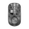 Portronics Wireless Bluetooth Mouse POR-3098 Dual Connectivity, Rechargeable Battery, Adjustable DPI, Grey
