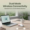 Portronics Wireless Bluetooth Mouse POR-3332 Dual Connectivity, 4800 DPI, White