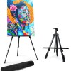 Powerpak Tripod Easel Stand FS-25 Adjustable Height Black