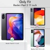 Printme Screen Protector Redmi Pad 2 Screen Protector 9H Tempered Glass Clear