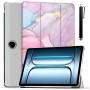 ProElite Case Cover SilkOnePlusPadLite Smart Sleep Wake Marble Pink