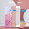ProElite Case Cover SilkOnePlusPadLite Smart Sleep Wake Marble Pink
