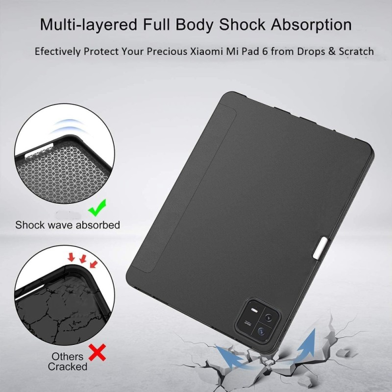 ProElite Case for Xiaomi Mi Pad 6 ReCoilMipad6 Black 11 Inch