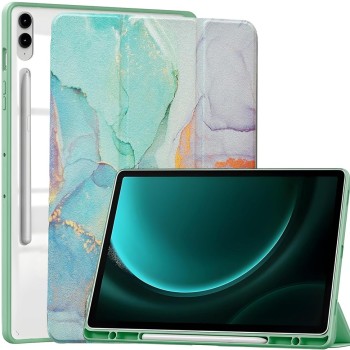 ProElite Case SoftEdgeS9FEPlus Slim Design 12.4 Inch Marble Green