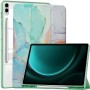 ProElite Case SoftEdgeS9FEPlus Slim Design 12.4 Inch Marble Green