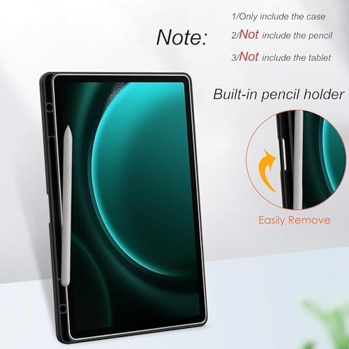 ProElite Case SoftEdgeS9FEPlus Slim Design 12.4 Inch Marble Green