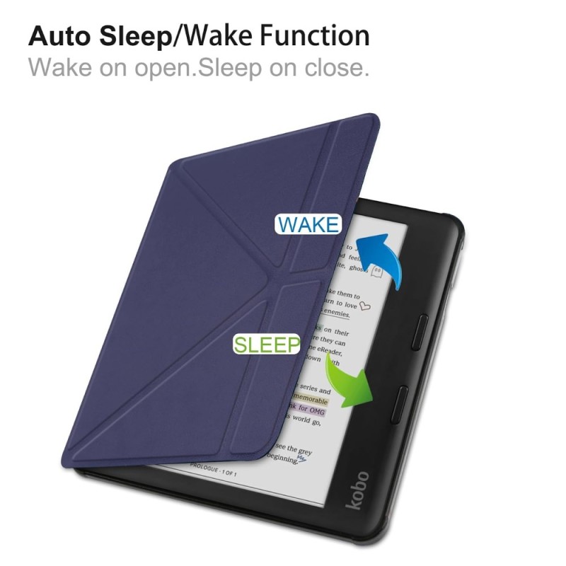 ProElite Cover Case TransformerKoboLibra Auto Sleep/Wake Navy