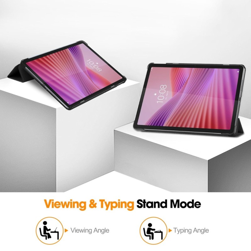 ProElite Cover for Lenovo TB311 Tab 10.1 Trifold Case, Black