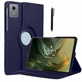 ProElite Cover for Motorola Pad 60 Neo 11 inch 2025 360 Rotatable Case Dark Blue