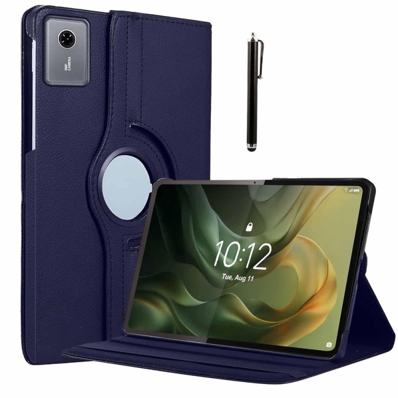 ProElite Cover for Motorola Pad 60 Neo 11 inch 2025 360 Rotatable Case Dark Blue