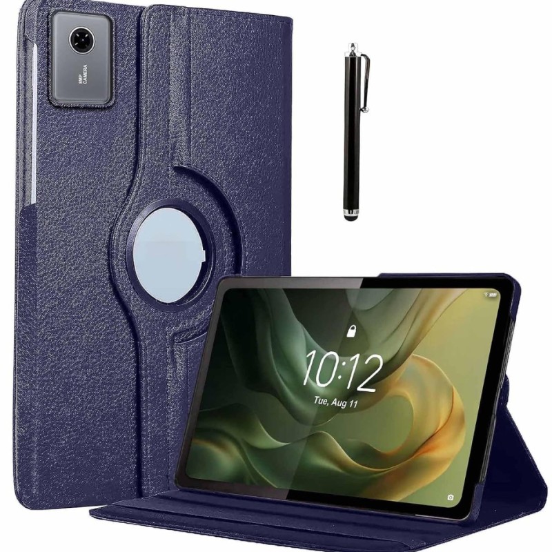ProElite Cover for Motorola Pad 60 Neo 11 inch 2025 360 Rotatable Case Dark Blue