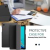 ProElite Cover for Samsung Galaxy Tab A11 Plus SilkTabA11Plus Smart Flip Case, Hard Back, Marble Purple