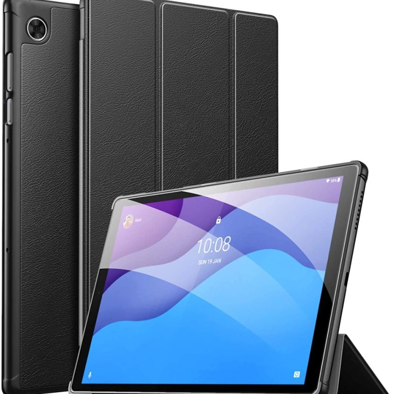 ProElite Flip Case TrifoldM102ndGen for Lenovo Tab M10 HD 2nd Gen, Black