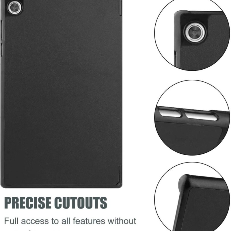 ProElite Flip Case TrifoldM102ndGen for Lenovo Tab M10 HD 2nd Gen, Black