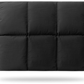 ProElite Puffy Laptop Sleeve PuffySleeveMacbook16 Waterproof Design, Fluffy Fleece Lining, Magnetic Closure - Black