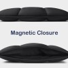 ProElite Puffy Laptop Sleeve PuffySleeveMacbook16 Waterproof Design, Fluffy Fleece Lining, Magnetic Closure - Black