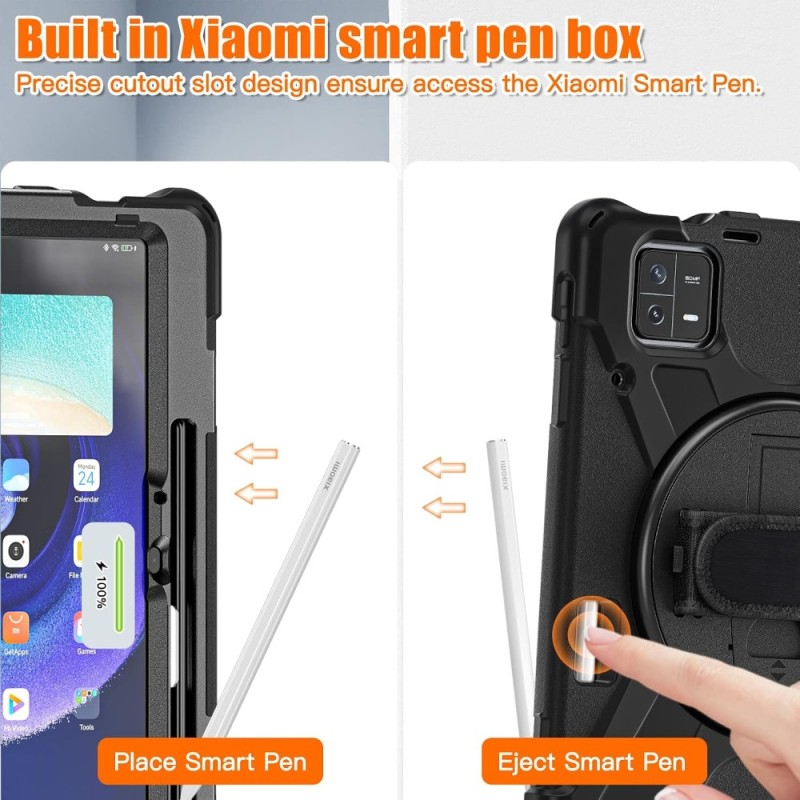 ProElite Rugged Case 3LayerArmorBackMiPad6 for Mi Pad 6 11 inch Black
