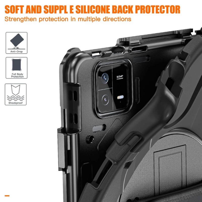 ProElite Rugged Case 3LayerArmorBackMiPad6 for Mi Pad 6 11 inch Black