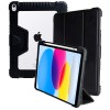 ProElite Rugged Shockproof Armor Smart Flip Case RuggedholderiPad10thGen10.9 Black