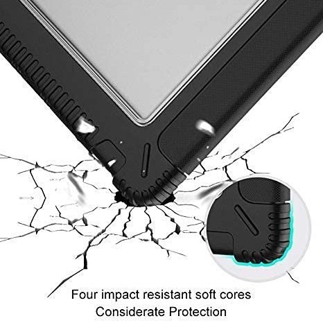 ProElite Rugged Shockproof Armor Smart Flip Case RuggedholderiPad10thGen10.9 Black