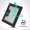 ProElite Rugged Shockproof Armor Smart Flip Case RuggedholderiPad10thGen10.9 Black