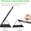 ProElite Smart PU Flip Case Cover PUiPad7thGenHolderRed for iPad 10.2"