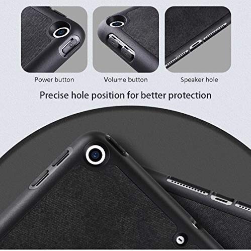 ProElite Smart PU Flip Case Cover PUiPad7thGenHolderRed for iPad 10.2"